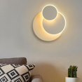 thumbnail image 3 of Lámpara de pared LED CHAO 15 W Blanca Interior 3 en 1 Creative Eclipse Moderna, 3 of 5