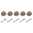 thumbnail image 1 of Unique Bargains 10pcs 6mm/7mm Stylus Pen Fiber & Disc Fine Tips Universal Replacement for Stylus Pen Capacitive Touch Screen Devices, 1 of 7