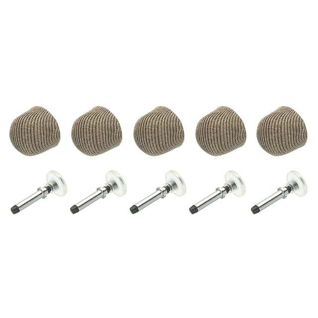 Unique Bargains 10pcs 6mm/7mm Stylus Pen Fiber & Disc Fine Tips Universal Replacement for Stylus Pen Capacitive Touch Screen Devices