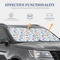 thumbnail image 4 of Windshield Sun Shade, Swimming Shark Foldable Car Sun Shade Windshield For Front, 2 Pieces, 4 of 4
