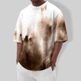 thumbnail image 2 of Summer Men's Popular T-shirt Printed Round Neck Short Sleeve T-shirt, 2 of 5