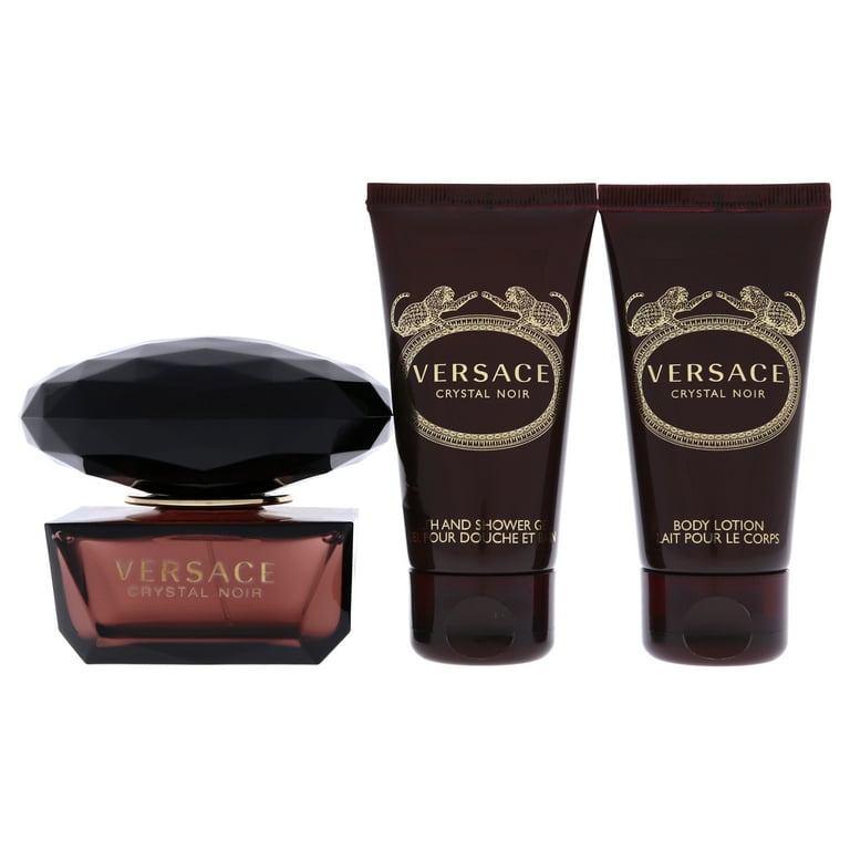 Versace クリスタル　ノワール３点セット！ ！！夢！！ Amazon.com : Versace Crystal Noir Perfume for Women Mini EDT