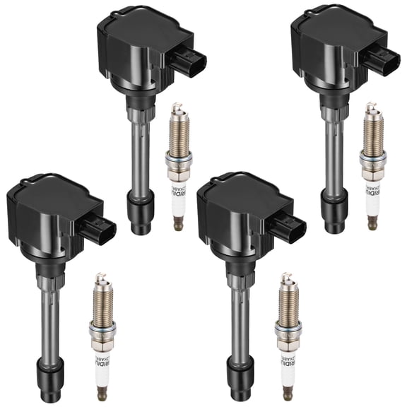 SPEEDWOW Ignition Coil Pack UF781 and Iridium Spark Plug 95660 Compatible with Honda Civic CR-V l4 1.5L 2017 2018 2019 2020 2021 2022 Coil for 3052059B013 CM11122