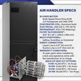 thumbnail image 5 of 1HVAC 15.2 SEER2 Central Split Unit Heat Pump AC/Heating System with 50' Install and 5K Backup Heat Kit | 3.5-Ton 42000 BTU, Single Stage HVAC System, TXV Device | R32 Refrigerant, 5 of 9