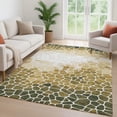 thumbnail image 6 of Addison Rugs Mayfield Premium Machine Washable Transitional Geometric Gold Rectangle Rug, 10' x 14', 6 of 6