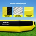 thumbnail image 5 of Wellcomer 16FT Inflatable Gaga Ball Pit Arena, Portable Court with Built-in Blower for team games and backyard activities, 5 of 6