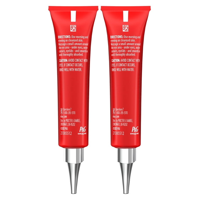 OLAY オレイ 2本 アドバンスド アイクリーム Eye Cream Olay Advanced Anti-Aging Eye Cream 2 Pack, 0.51 Fl Oz - Walmart.com