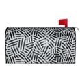 thumbnail image 2 of Bingfone Weave Geometric Magnetic Mailbox Cover Standard Size for Garden Yard Outdoor Decorations-25.5x21 in, 2 of 9