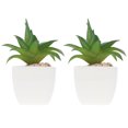 thumbnail image 2 of 2 piezas suculentas artificiales Bonsai falsas plantas suculentas para la oficina en casa HOMEMAXS 9997488-MX, 2 of 6