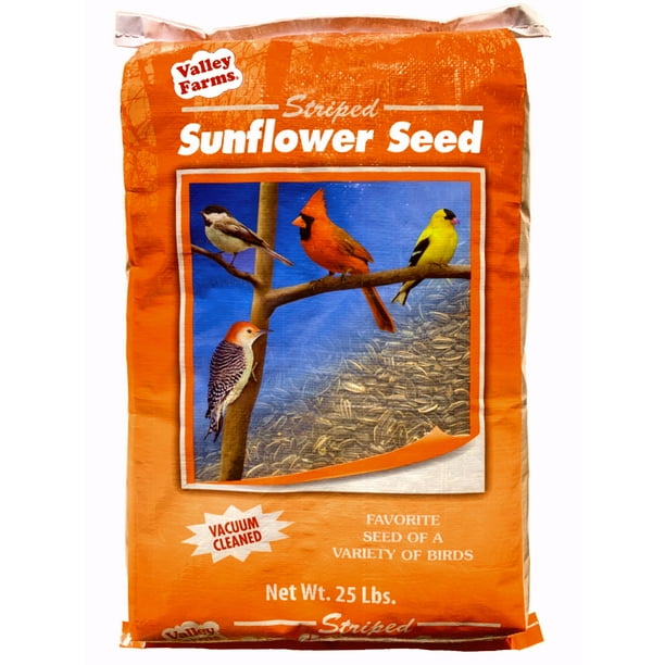 Valley Farms Striped Sunflower Seed Wild Bird Food