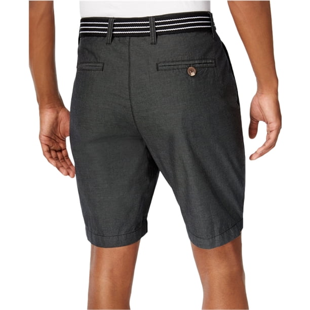 American Rag Mens Micro Stripe Casual Chino Shorts, Negro, 36 American Rag chino