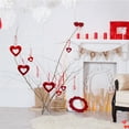 thumbnail image 2 of 40 Uds. Decoraciones de corazones colgantes decoraciones colgantes de San Valentín decoraciones de habitación de San Valentín decoraciones de boda, 2 of 5