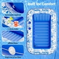 thumbnail image 3 of Flotador inflable para piscina SplashnSpray para adultos con reposacabezas y portavasos, 3 of 7