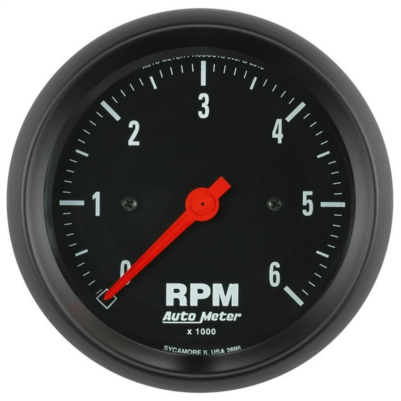 AutoMeter 2695 Z-Series In-Dash Electric Tachometer