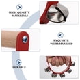 thumbnail image 2 of 5pcs Sleigh Bell Xmas Handle Bells Instrument Musical Shaking Wooden Handbell, 2 of 8