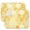 Abstract, variant on 2pcs Summer Fruit Drying Mat for Dishes Non-Slip Heat Resistant Microfiber Sink Pad Compact Storage for Watermelon and Beach Theme