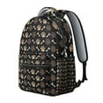 thumbnail image 2 of Paw Prints and Bones Backpack for School,Cute School Bag,Schoolbag with Adjustable Shoulder Straps & Padded Back,15.3"x11"x7.1".﻿, 2 of 6