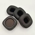 thumbnail image 2 of 1 Pair Headphone Earpads For Marshall Major IV Protein Leather Replacement Cushions Earcups - Black, 2 of 3