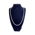 thumbnail image 1 of Cadena Torzal de plata fina JLG JOYERIA MX Ley 925 de 60cm y 5mm, 1 of 3