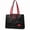 red, variant on Genuine Leather Cowhide Tote Bag, Women's Letter Embossed Shoulder Crossbody Bag
