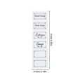 thumbnail image 5 of Milisten 6pcs Transparent Bottle Hand Soap Stickers Removable Soap Decals Soap Labels, 5 of 5