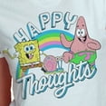 thumbnail image 2 of SpongeBob SquarePants Happy Thoughts Junior Women's T-Shirt (Large), 2 of 3