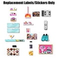 thumbnail image 4 of Barbie 3-Story Townhouse Playset Replacement Stickers, 4 of 7