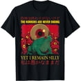thumbnail image 1 of The Horrors are Never Ending Yet I Remain Silly Frog Camiseta, 1 of 2