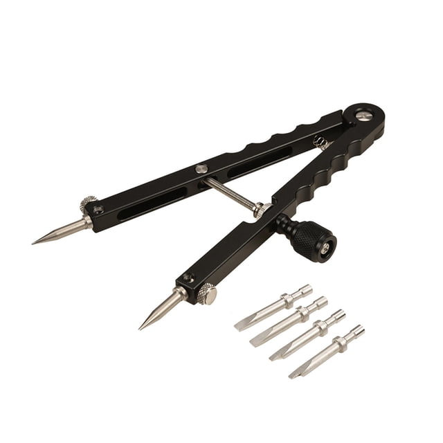Kit de herramientas para abridor de lentes en forma de V, herramienta de reparación de lentes de aleación de aluminio con apertura de 10-90 mm, abrido
