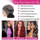 thumbnail image 4 of Pelucas con encaje en la parte delantera Kolyula Body Wave, 180% de densidad, color negro natural, 30 pulgadas, 4 of 7