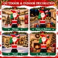 thumbnail image 3 of Moonsun 8 FT Christmas Inflatable Santa Claus with Built-In LEDs, Blow-Up Santa for Xmas,Yard,Garden, Lawn, Indoor, Outdoor, Winter Decor, 3 of 8