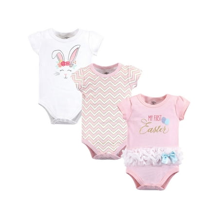 Easter Onesie - Bodysuits 3Pk (Baby Girls)