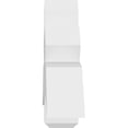 thumbnail image 3 of 60"W x 20"H x 6"D x 6"F, 8/12 Pitch, Alberta Architectural Grade PVC Gable Bracket, 3 of 8