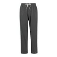 thumbnail image 3 of oqasdz Mens Pants Solid Color Winter Thermal Straight Leg Lightweight Sports Stretch Lined Trousers with Drawstring Casual Relaxed Cozy Dailywear, 3 of 6