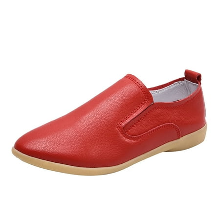 

GNEIKDEING Womens Breathable Lace Up Shoes Flats Casual Shoes Gift on Clearance