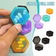 thumbnail image 2 of Small Pill Box Daily Mini Pills Organizer Portable for Purse Pocket T, 2 of 8