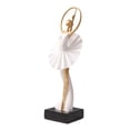 thumbnail image 3 of Estatuilla de Bailarina de Resina BLESIY Escultura de Ballet Decoración de Gabinete Estilo C, 3 of 8