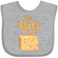 thumbnail image 3 of Inktastic The Big Cheese Boys Baby Bib, 3 of 4