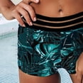 thumbnail image 4 of Floenr Two Piece Women’s Bikini Swimsuit Set,Casual Loose Double Straps Open Back Leafy Bathing Suit Swimwear, 4 of 9