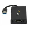 thumbnail image 2 of StarTech.com USB 3.0 to DisplayPort Adapter - DisplayLink Certified - 4K 30Hz - USB / DisplayPort adapter - TAA Compliant - USB Type A (M) to DisplayPort (F) - USB 3.0 - 30 ft - 4K support, USB power - black - for P/N: MDP2DPMM10, MDP2DPMM3, MDP2DPMM6, MDP2DVIMM6BS, TB33A1C, 2 of 9