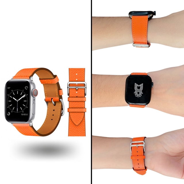 Correa para apple Watch compatible con Ultra / 45mm / 44mm / 42mm de Piel. Mamá Pulpo Piel