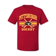 thumbnail image 2 of Wild Bobby City of Pittsburgh Hockey Fantasy Fan Sports Men's T-Shirt, Red, XX-Large, 2 of 5