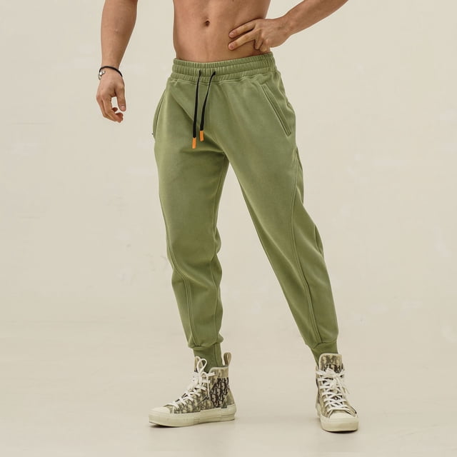 Pantalones deportivos para hombre, para correr, fitness, uso diario, ocio, colocación, entrenamiento, tejido compuesto, talla grande