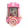 thumbnail image 3 of Juguete de simulación de conducción, juego de escritorio para niños, regalo de cumpleaños, juguete interactivo de carreras, juguete de desafío, rosa, 3 of 8