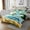 Green Blue Black, variant on Erosebridal Seashell Starfish Coverlet Set King,Marine Animal Bedding Set,Sealife Decor,Breathable,3 Pieces
