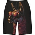 thumbnail image 4 of Men's Camel Sunglasses Punk Swim Trunks Quick Dry Board Shorts Funny Beach Shorts Swimwear Bathing Suits XXX-Large, 4 of 6