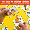 thumbnail image 3 of Quokka Puzzles for Toddlers Ages 2-4 – Jigsaw Puzzles with 16 Matching Pairs of Wood Animals – Memory Matching Puzzles for Kids 3 6, 3 of 5