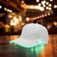 thumbnail image 5 of Gorra de béisbol con luz LED, gorra de béisbol con destellos, sombrero de fiesta, accesorios para raves, fácil de usar, para festivales, clubes, escenarios, hip hop, presentaciones. Gorra de béisbol d, 5 of 6