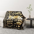 thumbnail image 2 of Anniversary Blanket, Wedding Anniversary Blanket Gifts, Anniversary Romantic Gifts for Couple, Ultra Soft Throw Blanket, Fluffy Blanket, Gift for Boyfriend/Girlfriend, Wife/Husband, 60"x80", 2 of 6