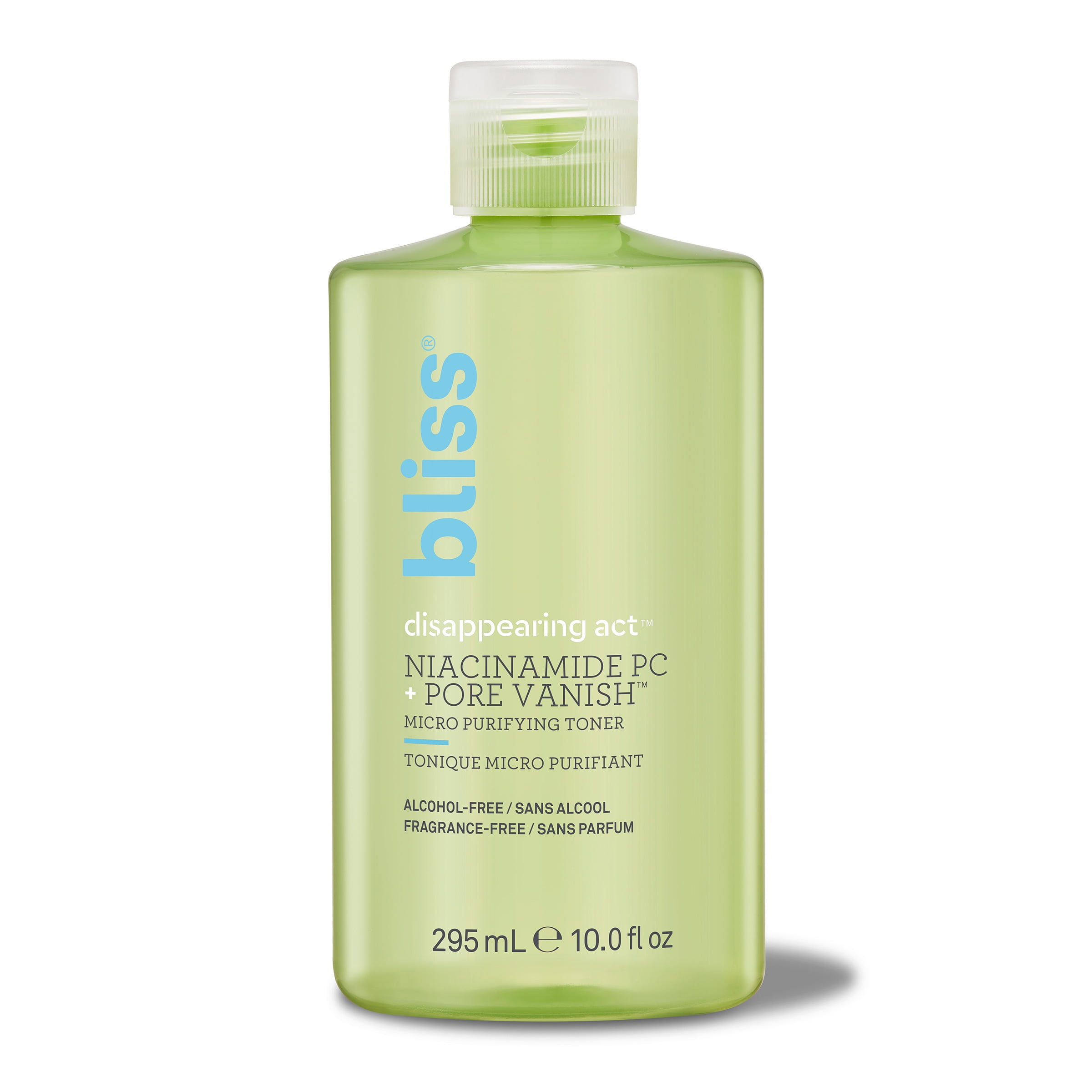 Bliss Disappearing Act Niacinamide PC + Pore Vanish Micro Purifying Toner, 10 fl oz